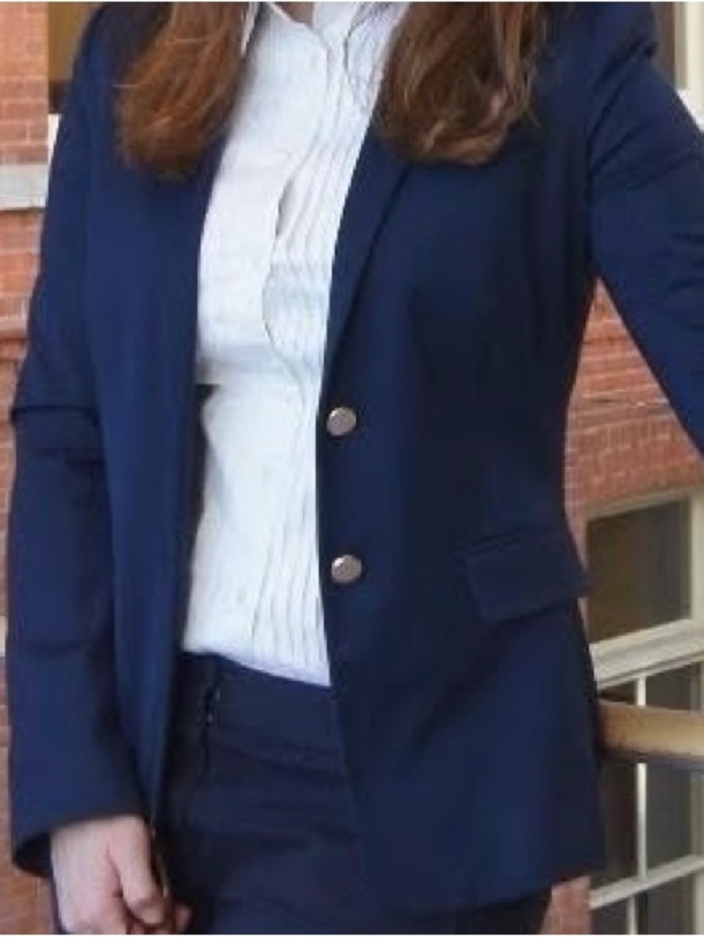 OUI blazer navy blue